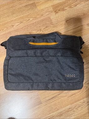 Dark Gray Laptop Messenger Bag